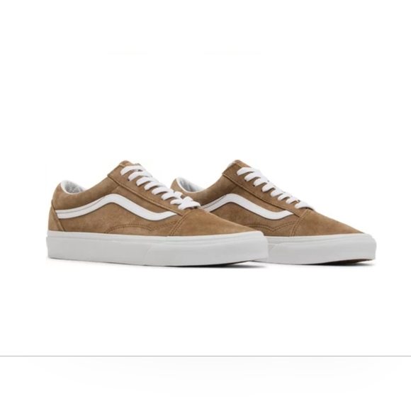 Vans Old Skool 'Pig Suede - Tobacco Brown - Picture 1 of 4